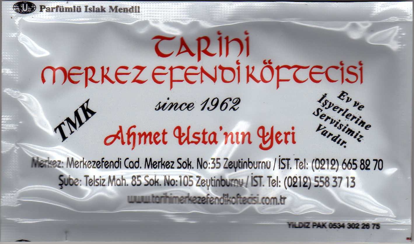 0175 Merkez Efendi Köftecisi (2012) - Zeytinburnu